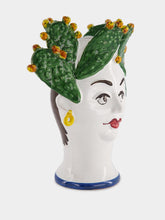 Les Ottomans Handpainted Women Sculpture Vase