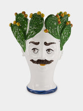 Les Ottomans Faces Cactus Vase