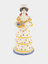 Les Ottomans Sicilian Lady Candleholder