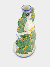 Les Ottomans Cactus Lady Ceramic Candle Holder