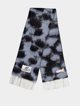 Marni Brushed Leopard Print Scarf