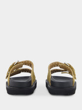 Isabel Marant Eyelet-Embellished Suede Slides
