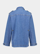 Blazé Milano Blue Denim Sahariana Jacket
