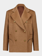 Blazé Milano Mylius Double-Breasted Camel Coat