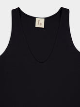 Paula Serena Silk Crepe Tank-Top