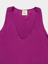 Paula Serena Phlox Silk Tank-Top