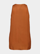 Paula Serena Cinnamon Stick Silk Tank Top