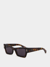 Ferragamo Tortoise Rectangular Sunglasses