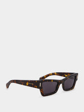 Ferragamo Tortoise Rectangular Sunglasses