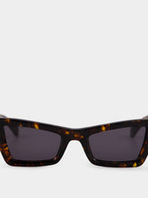 Ferragamo Tortoise Rectangular Sunglasses