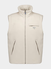 Prada Albino White Cashmere Down Vest