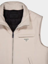 Prada Albino White Cashmere Down Vest