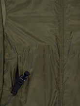 Military Green Hooded Re-Nylon Lightweight Jacket | PDP - Fashion Clinic