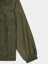 Military Green Hooded Re-Nylon Lightweight Jacket | PDP - Fashion Clinic