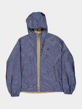 Prada Camel and Aviation Blue Re-Nylon Reversible Jacket