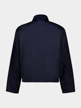 Prada Blue Re-Nylon Blouson Jacket