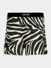 Tom Ford Zebra Silk Shorts