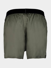 Tom Ford Olive Green High-Waist Silk Shorts