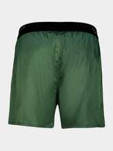 Tom Ford Moss Green Stretch Silk Satin PJ Shorts