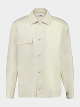 MM6 Maison Margiela Sport Buttoned Cotton Jacket With Tonal Print