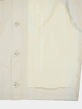 MM6 Maison Margiela Sport Buttoned Cotton Jacket With Tonal Print