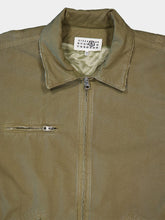 MM6 Maison Margiela Distressed Zipped Denim Jacket