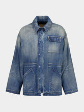 Blue Insulated Denim Jacket