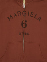 MM6 Maison Margiela Sand and Caramel Reversible Zip Hooded Sweatshirt
