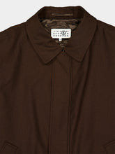 MM6 Maison Margiela Brown Regular Fit Wool Jacket