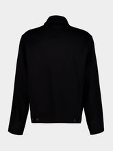 MM6 Maison Margiela Black Double-Faced Wool Zip Jacket