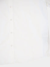 MM6 Maison Margiela White Zip-Detail Poplin Shirt