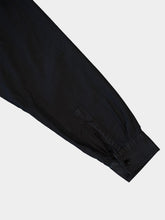 MM6 Maison Margiela Black Long-Sleeve Shirt With Neck Cut Multiple Pockets