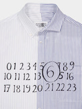 MM6 Maison Margiela Numeric Asymmetric Long Sleeve Shirt