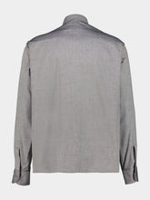 MM6 Maison Margiela Grey Cotton Poplin Shirt