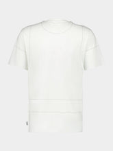 MM6 Maison Margiela White T-shirt With Seam Line Print