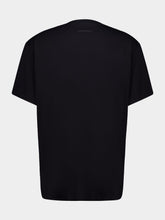 MM6 Maison Margiela Black Newspaper Print T-Shirt