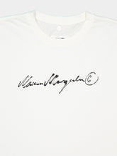 MM6 Maison Margiela White Overdyed Script Jersey T-Shirt