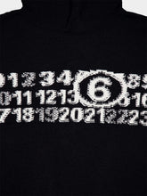 MM6 Maison Margiela Number Motif Hooded Jumper
