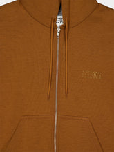 MM6 Maison Margiela Caramel Regular Fit Zip Hooded Sweatshirt
