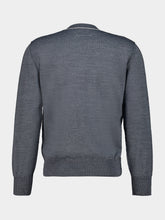 MM6 Maison Margiela Grey Melange Virgin Wool Jumper