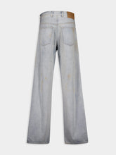 MM6 Maison Margiela Light Blue Distressed Denim Jeans