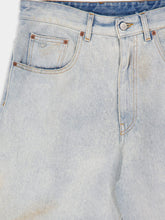 MM6 Maison Margiela Light Blue Distressed Denim Jeans