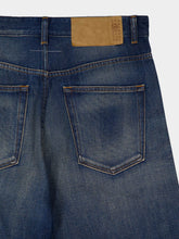 MM6 Maison Margiela Blue Wide-Leg Jeans