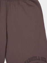 MM6 Maison Margiela Brown Cotton Casual Fit Shorts with Number Motif