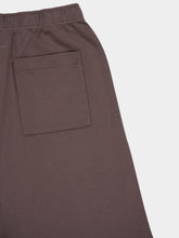 MM6 Maison Margiela Brown Cotton Casual Fit Shorts with Number Motif