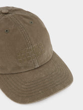 MM6 Maison Margiela Olive Distressed Look Logo Cap