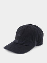 MM6 Maison Margiela Black Cotton Cap with Numbers Embroidery