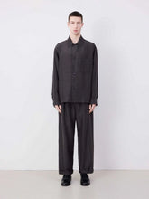 Lemaire Espresso Silk Pyjama Shirt