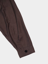 Lemaire Espresso Silk Pyjama Shirt