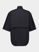 Lemaire Charcoal Utility Cotton Crepe Shirt